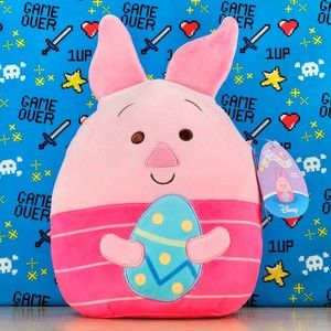 Squishmallow Winnie the Pooh Piglet with Easter Egg 10" 2022 Disney Plush NWT